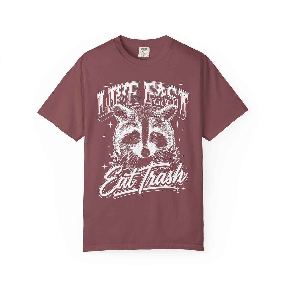 Live Fast Eat Trash Raccoon Classic Tee | Vintage | Funny Gift