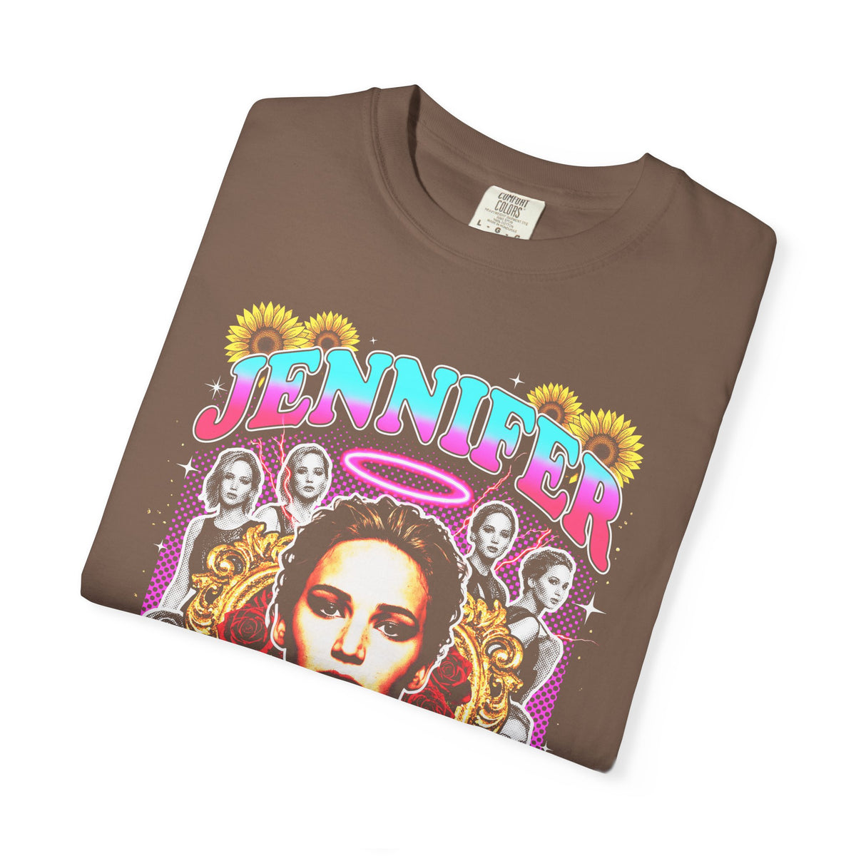 Jennifer Lawrence Classic Tee | 90s Graphic | Bootleg Gift