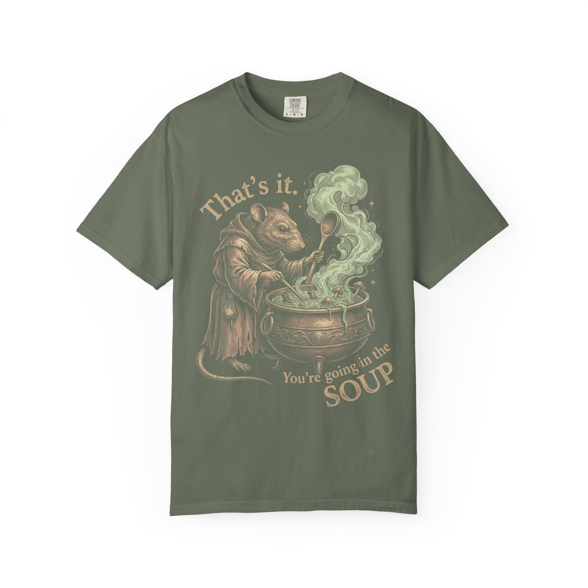 You're Going In The Soup Classic Tee | Wizard Rat Meme