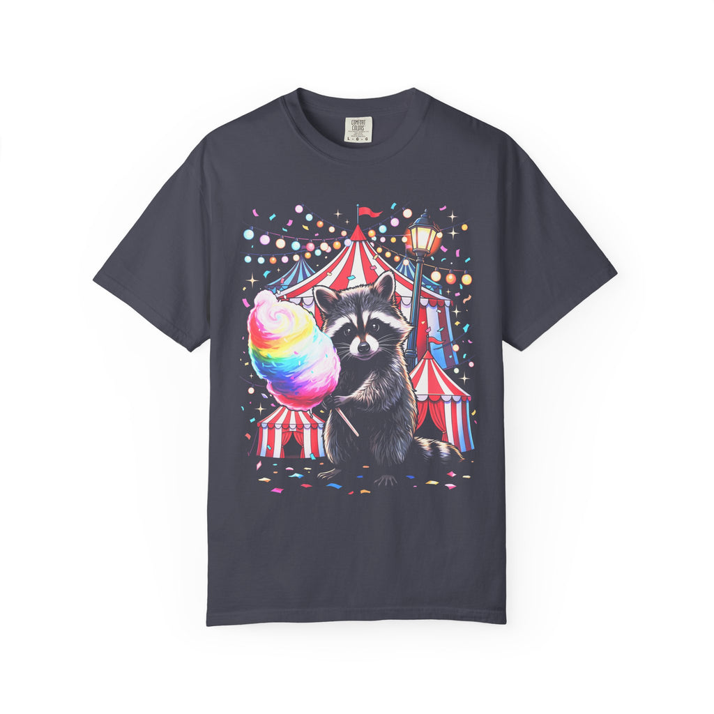 Circus Raccoon Classic Tee | Retro Carnival | Animal Gift