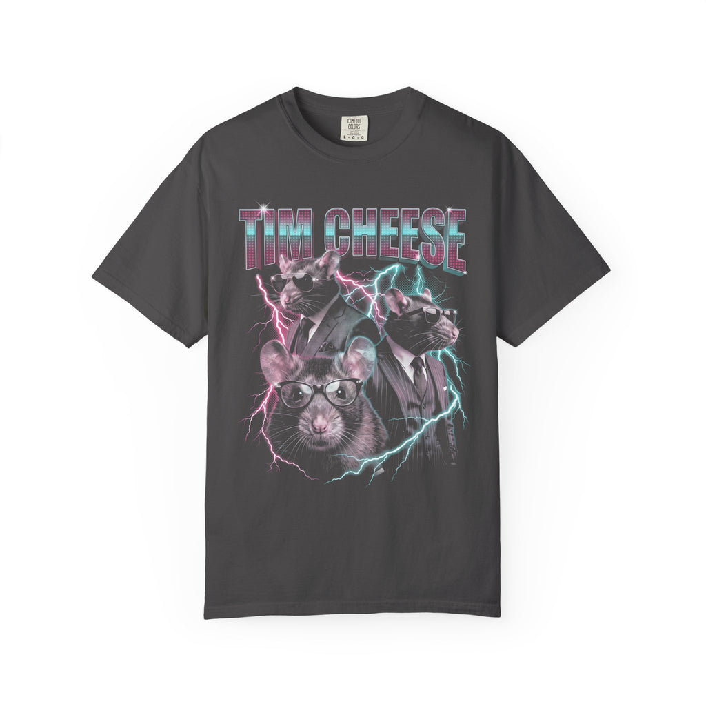 Tim Cheese Rat Boss Classic Tee | 90s Retro Bootleg Art