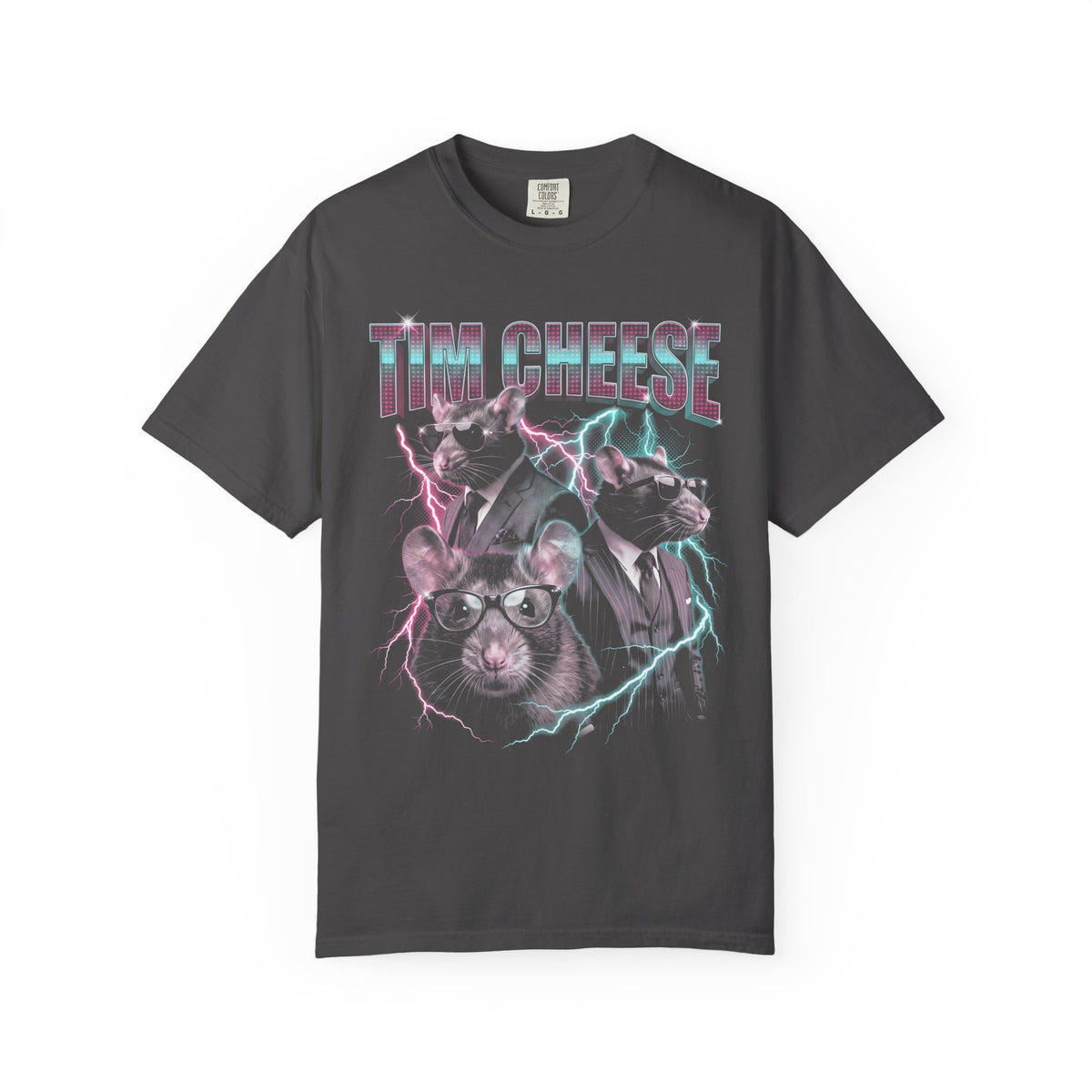 Tim Cheese Rat Boss Classic Tee | 90s Retro Bootleg Art