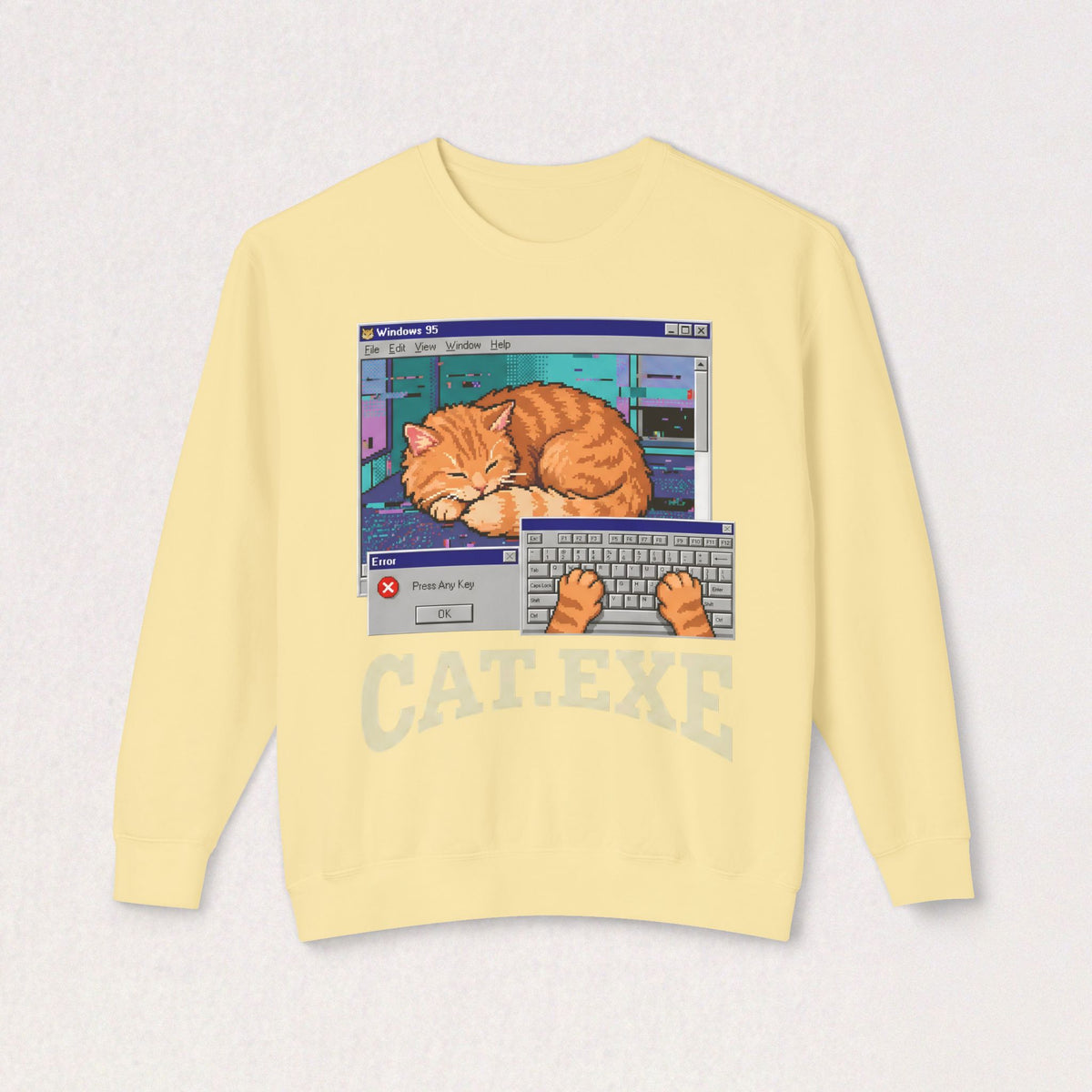 CAT.EXE Unisex Sweatshirt