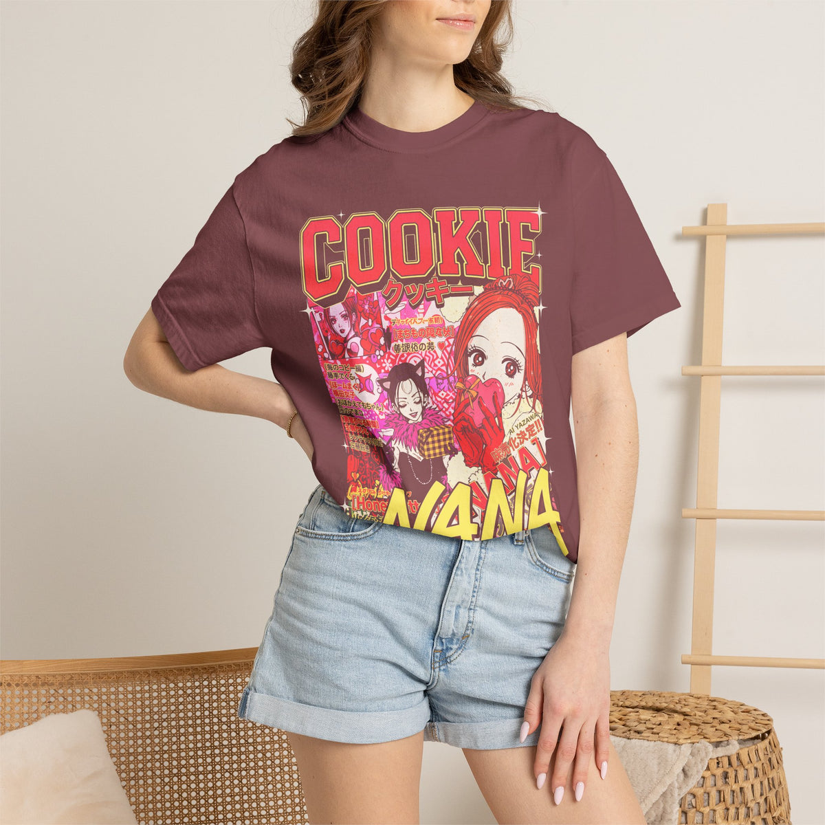 Cookie Japanese Manga Classic Tee | 90s Vintage | Retro Gift