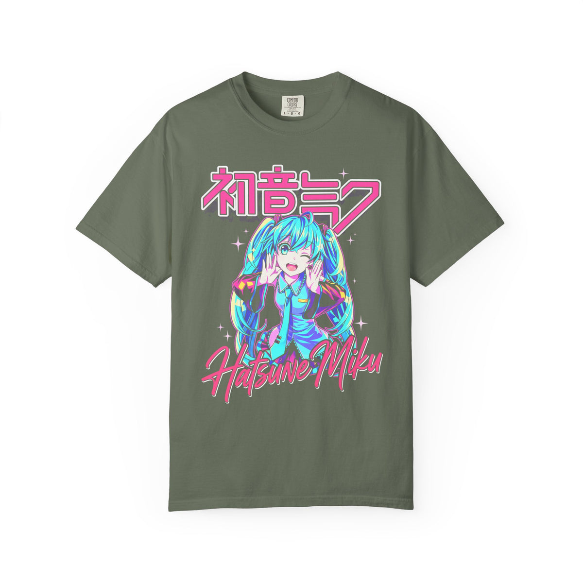 Teal Twin Tail Virtual Singer Classic Tee | Kawaii Anime Pop