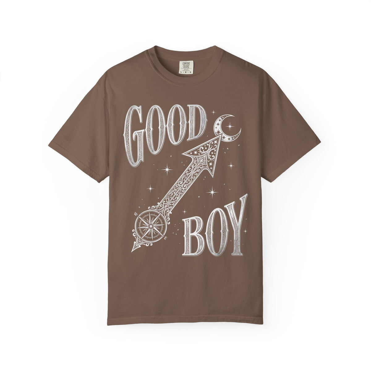 Good Boy Cosmic Guidance Classic Tee | Mystical Compass Rose