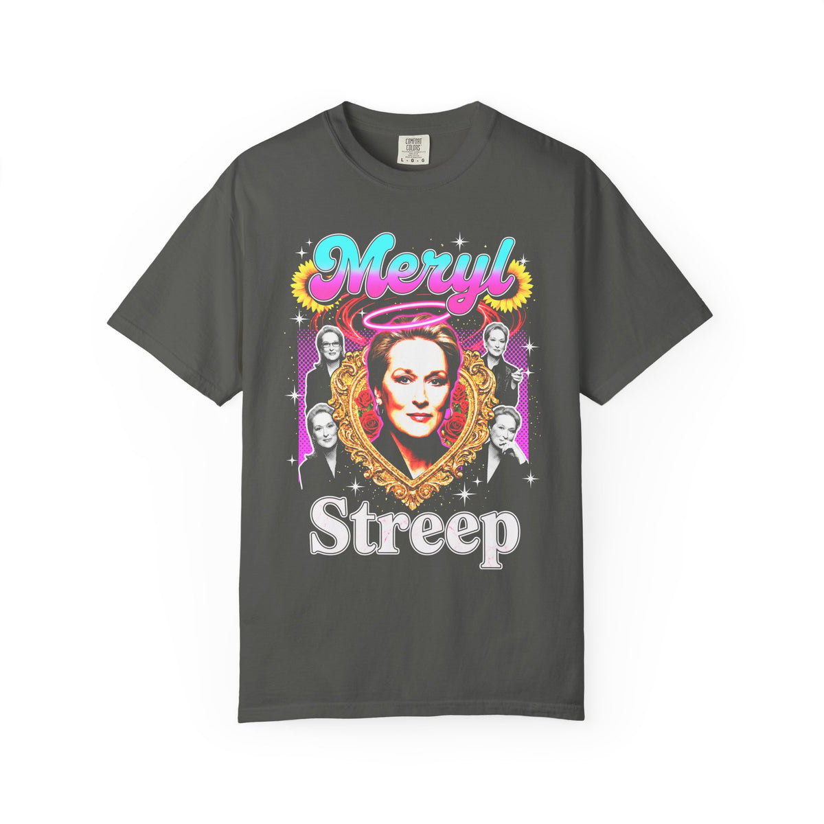 Meryl Streep Classic Tee | 90s Vintage | Actress Gift