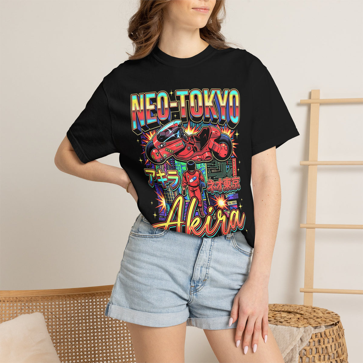 Neo Tokyo Limited Edition T-Shirt - 90s Cyberpunk Graphic Tee