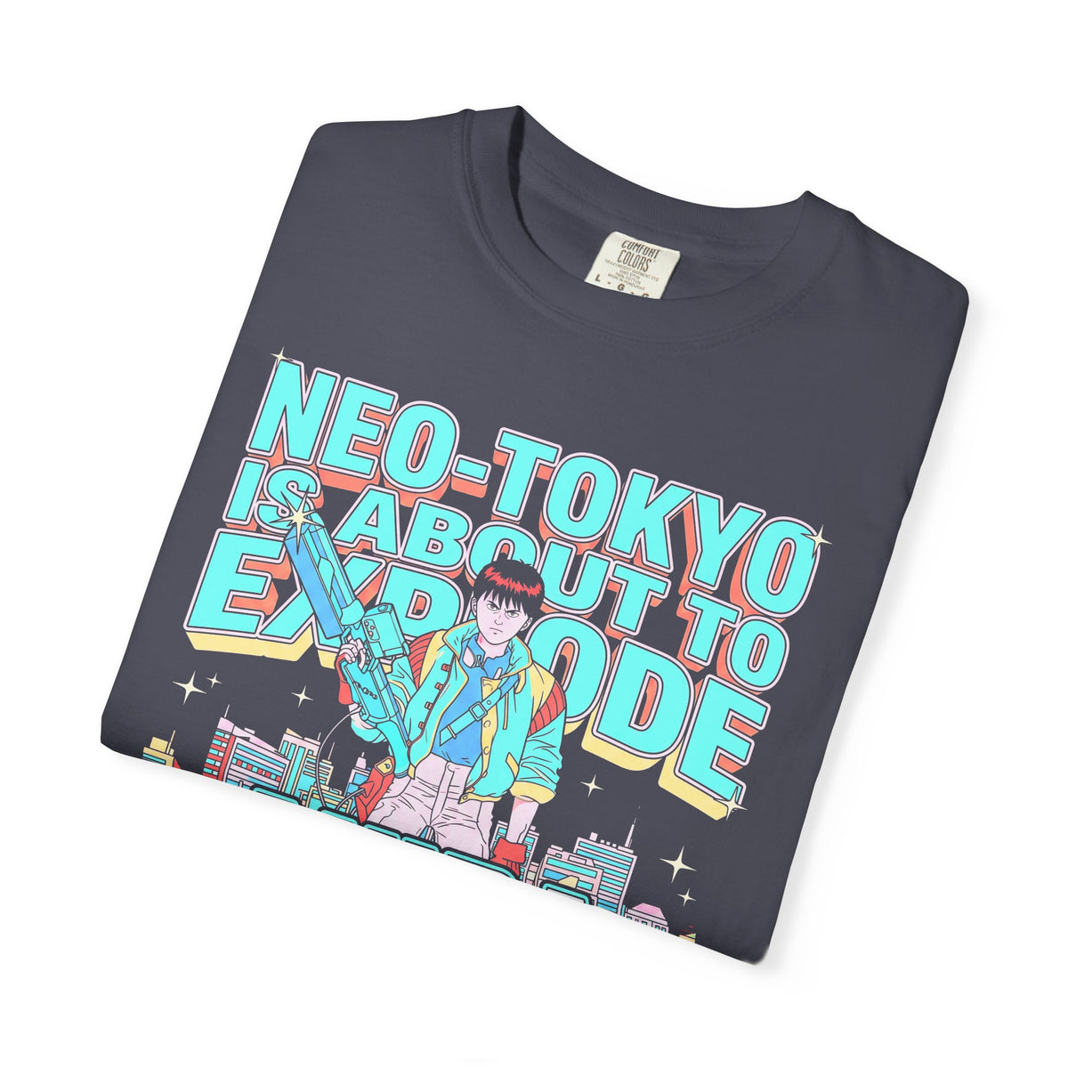 Neo Tokyo Is About To Explode Classic Tee | Cyberpunk Anime