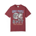 Quiet People Shit The Loudest Classic Tee | White Cat Space