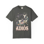 Adiós Tuxedo Cat Classic Tee | Space Feline | Cosmic Retro
