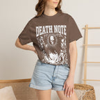 Gothic Skull Manga Detective Classic Tee | Dark Anime Gift