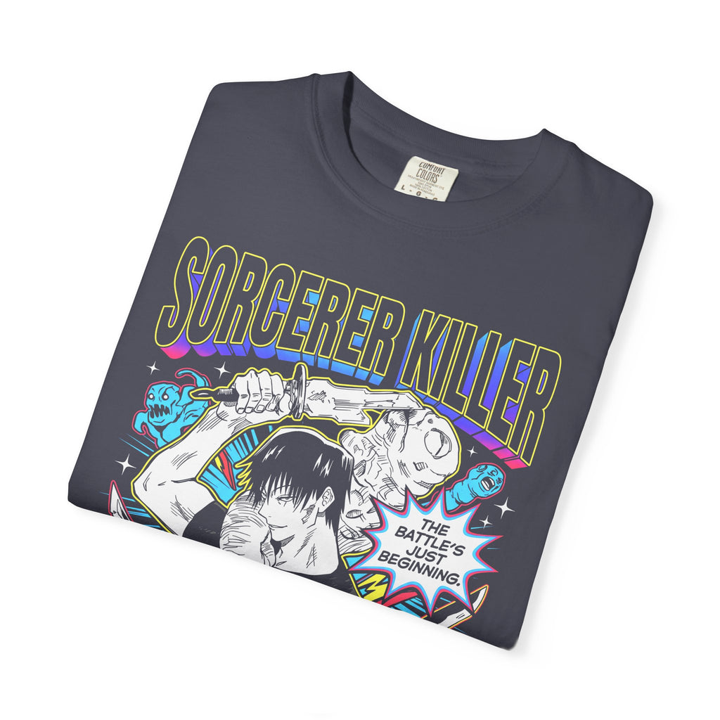 Sorcerer Killer Classic Tee | Magic Hunter | Retro Anime Gift