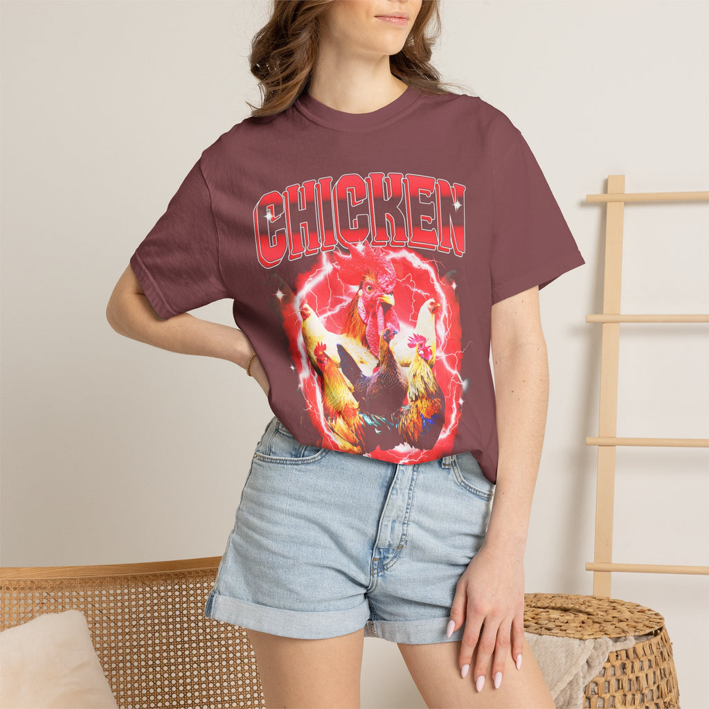 Retro Rooster Chicken Classic Tee | 90s Bootleg | Animal Gift