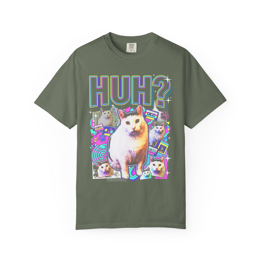 Huhg Meme Cat Collage Classic Tee | 90s Vaporwave | Retro
