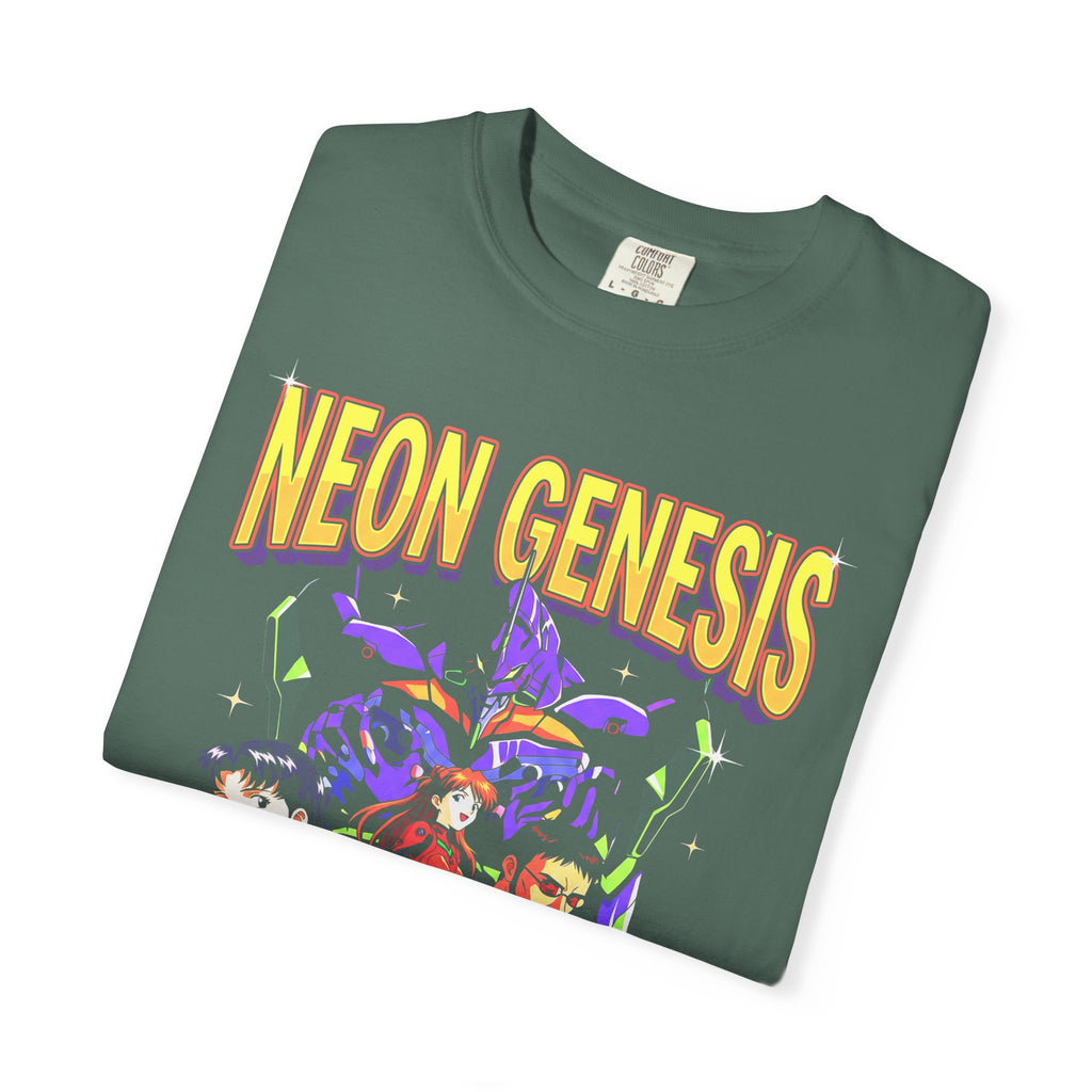 Retro Mecha Pilot Classic Tee | Neon Robot | Sci-Fi Anime Gift