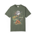Trippy Space Frog Classic Tee | Cosmic Full Moon | Psychedelic