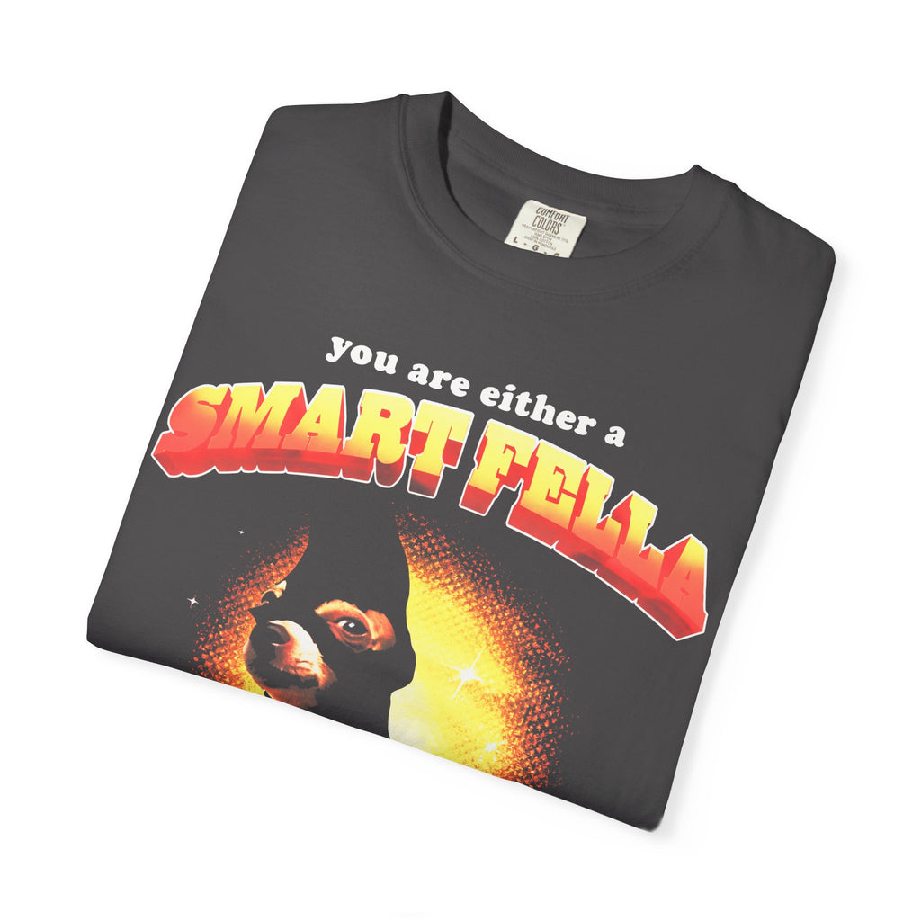 Smart Fella Or Fart Smella Classic Tee | Funny Meme Gift