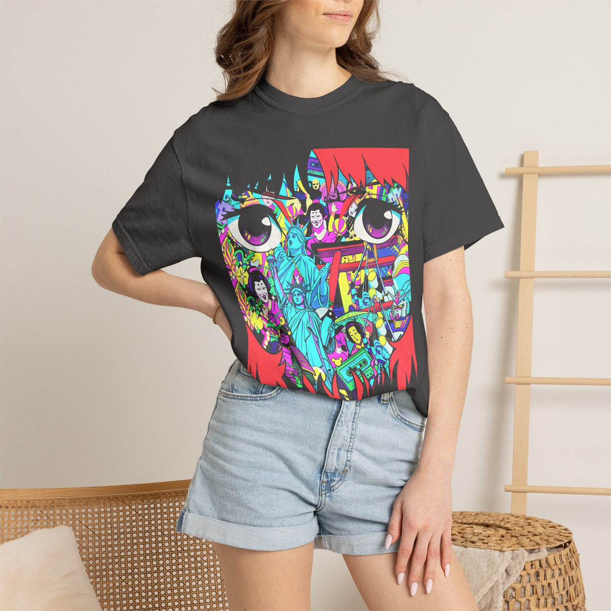 Retro Mecha Robot Classic Tee | 90s Vintage | Anime Gift
