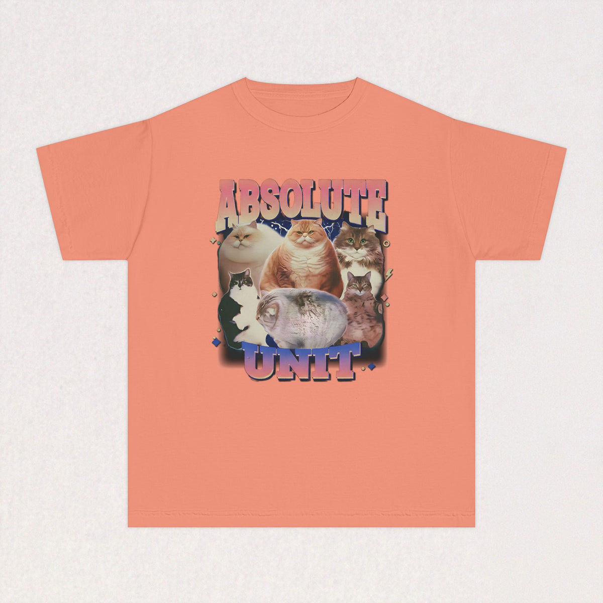 Absolute Unit Vintage Cat Kids Tee