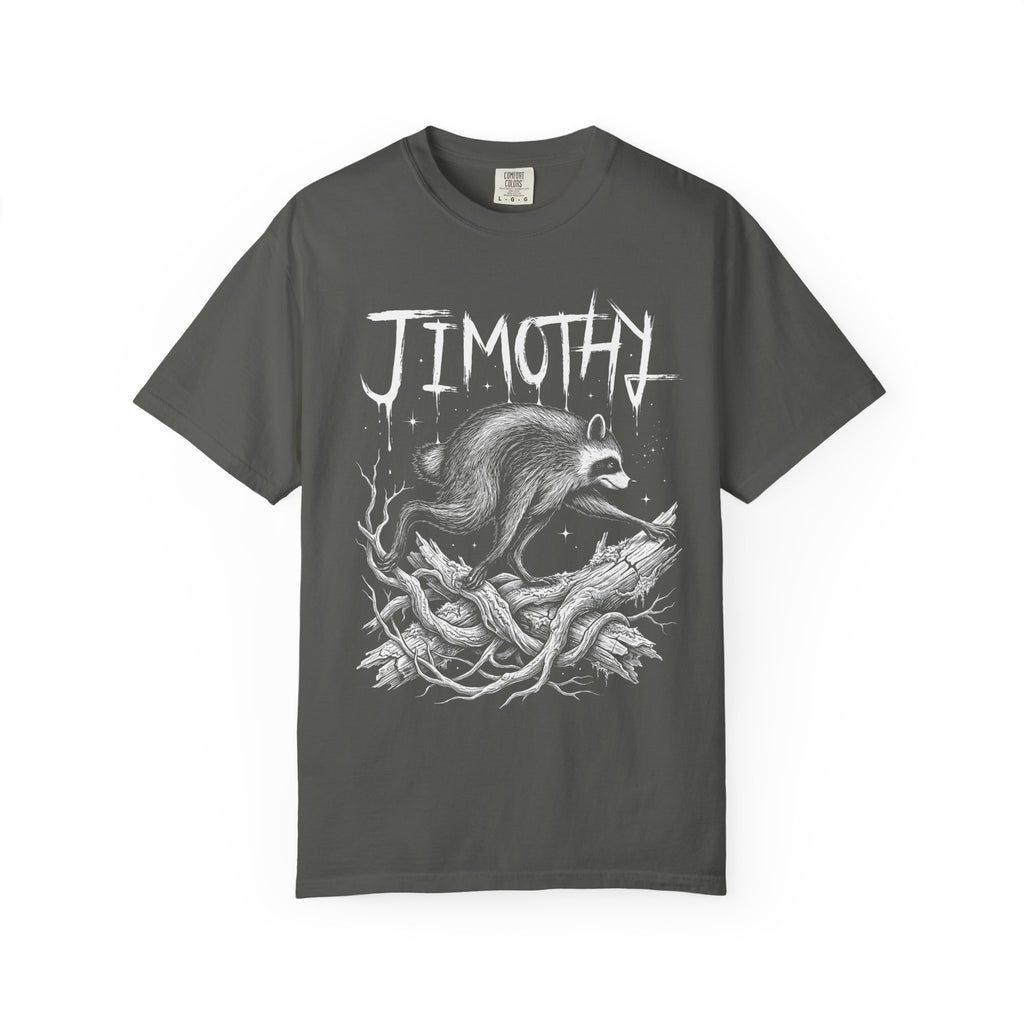 Jimothy Raccoon Classic Tee | Gothic Mystical | Detailed Branch