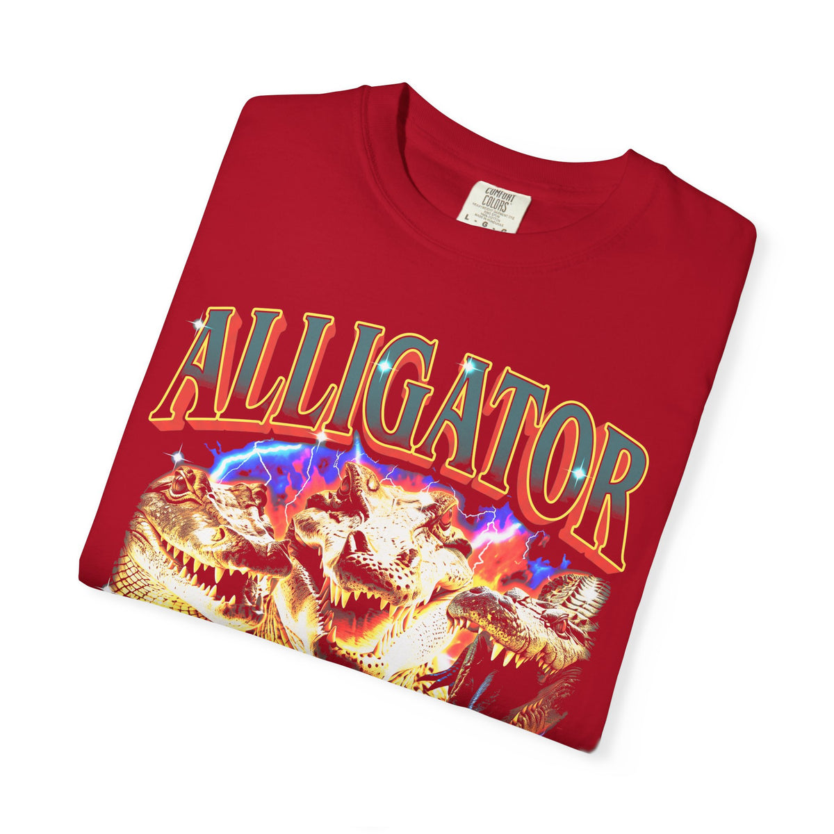 Vintage Alligator Classic Tee | 90s Graphic | Crocodile Gift