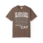 I Would Commit Crimes For This Cat Classic Tee | Gothic Pet Lover