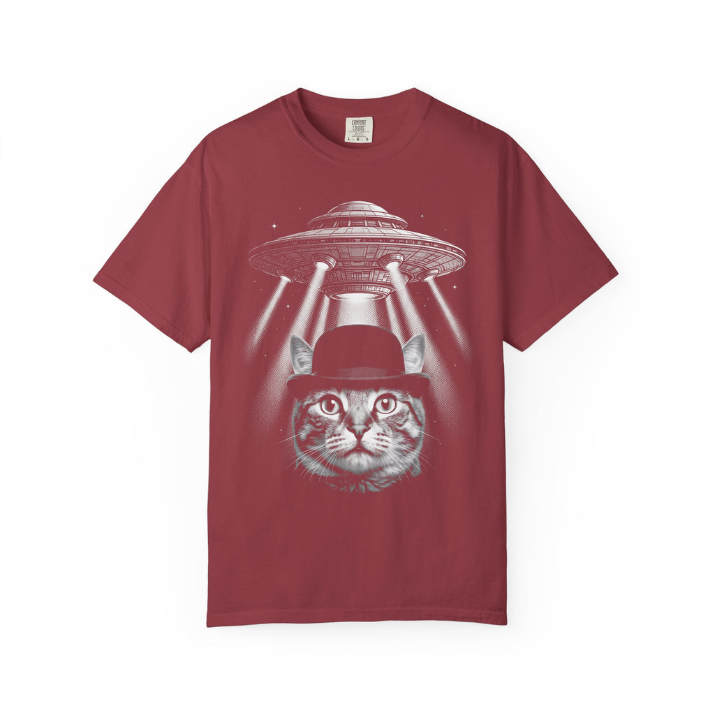 Alien Cat Classic Tee | Space Feline | Sci-Fi Vintage