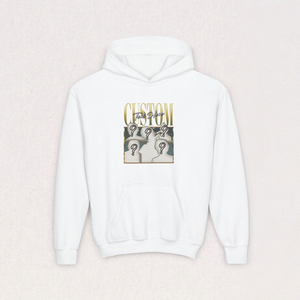 Custom Youth Heavy Blend Hooded Sweatshirt