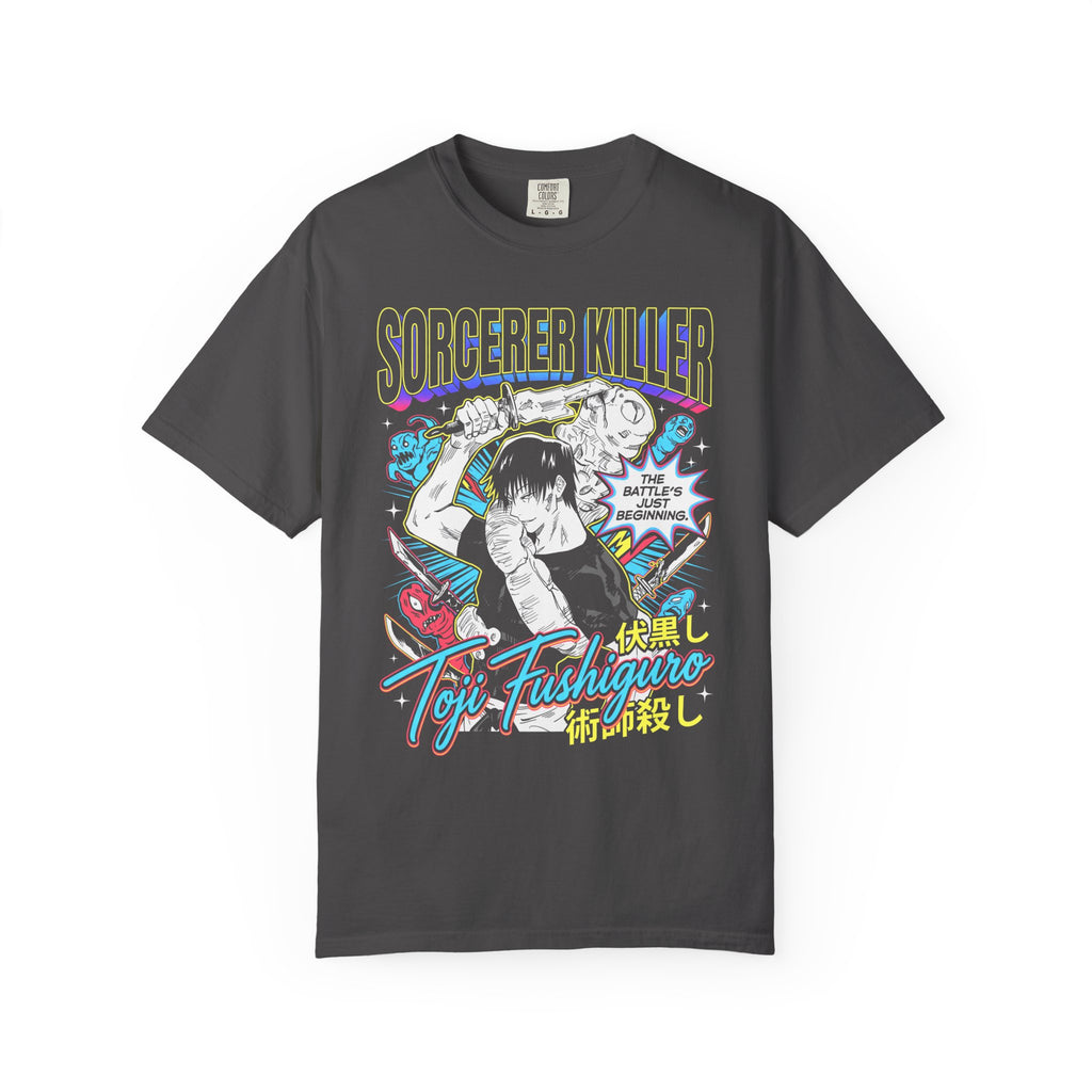 Sorcerer Killer Classic Tee | Magic Hunter | Retro Anime Gift