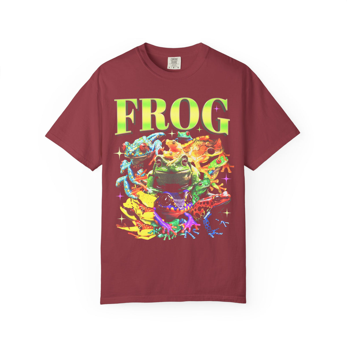 Frog Animal Lover Nature Classic Tee | 90s Vintage Faded