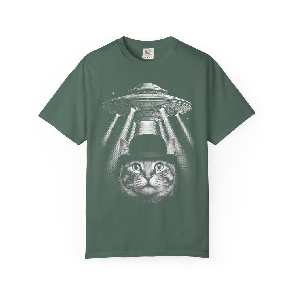 Alien Cat Classic Tee | Space Feline | Sci-Fi Vintage
