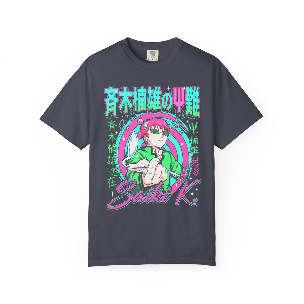 Psychic Boy Pink Hair Classic Tee | Retro Anime | 90s Vintage