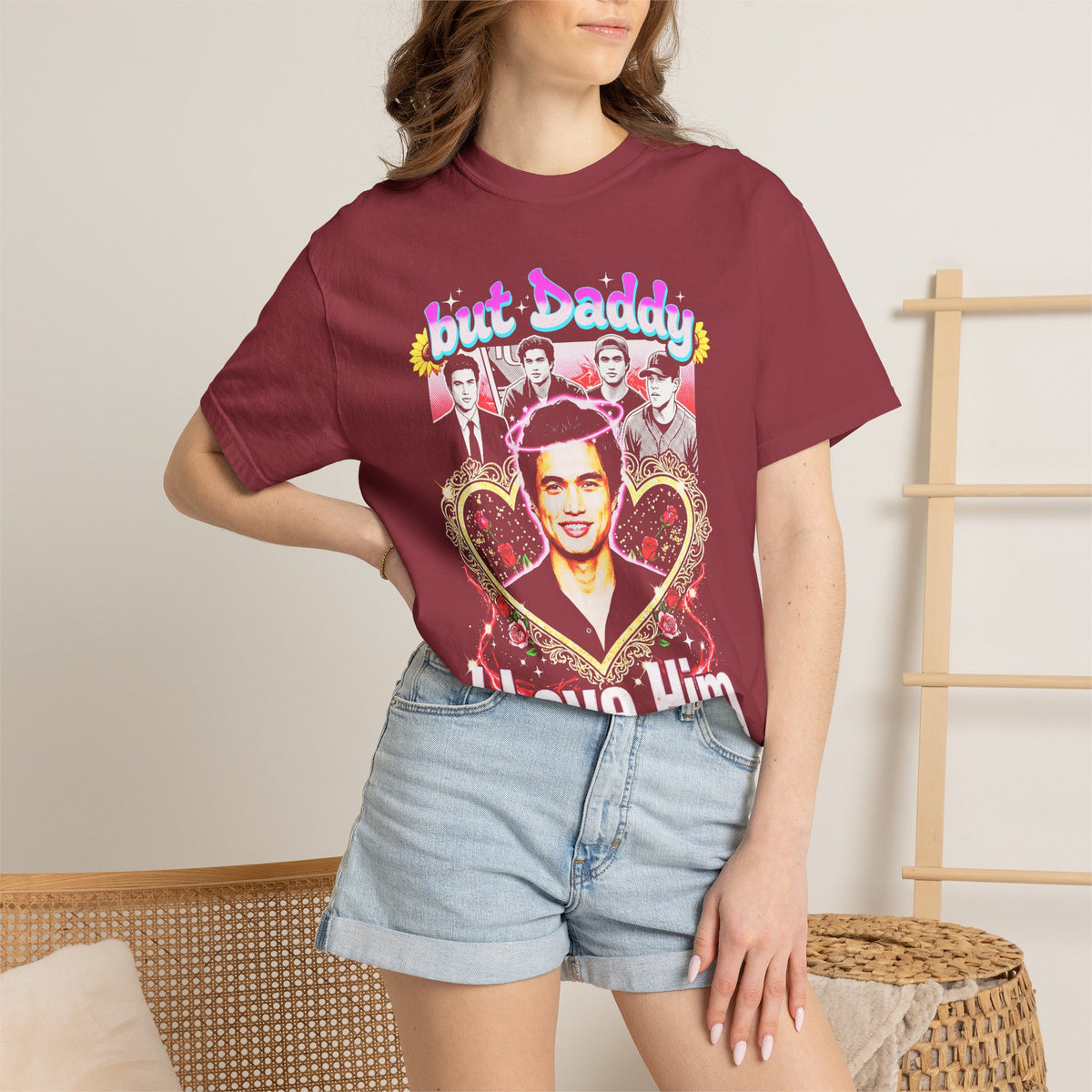 But Daddy I Love Him Charles Melton Classic Tee | Retro Gift