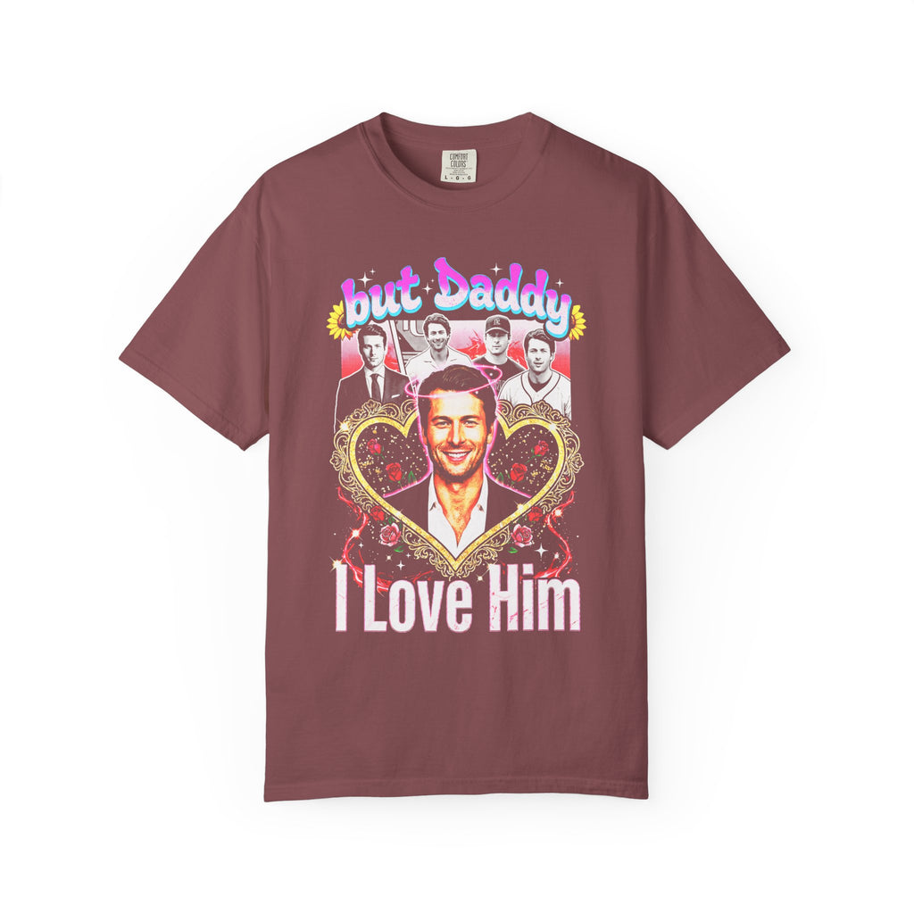 Glen Powell Classic Tee | But Daddy I Love Him | 90s Gift
