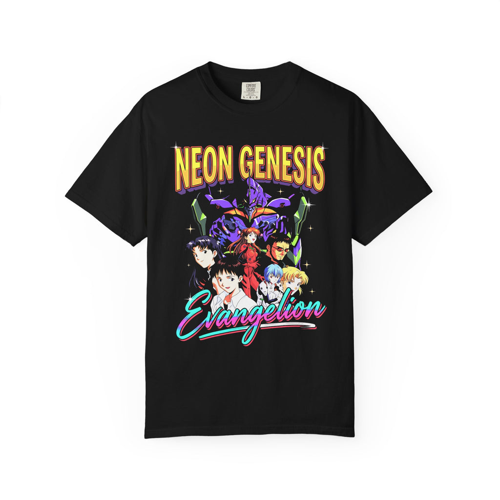 Retro Mecha Pilot Classic Tee | Neon Robot | Sci-Fi Anime Gift