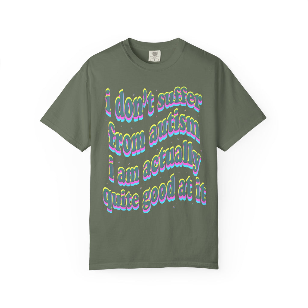 Quite Good At Autism Classic Tee | Neurodiversity Quote