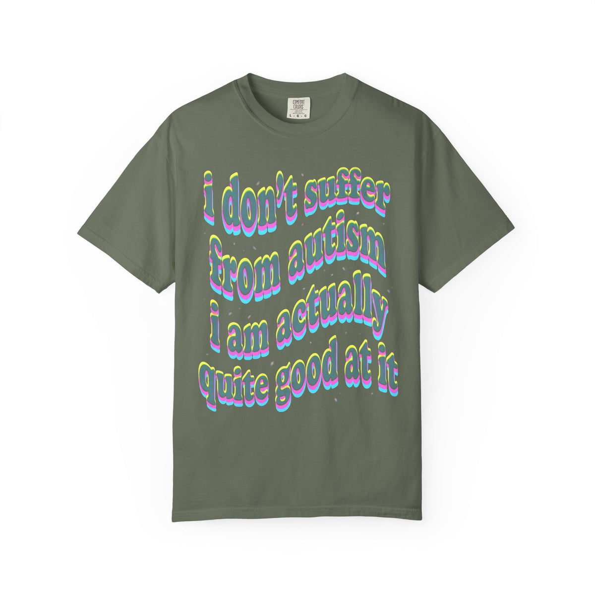 Quite Good At Autism Classic Tee | Neurodiversity Quote