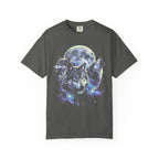 Wolf Pack Classic Tee | Galaxy Full Moon | Wildlife Nature