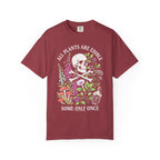 All Plants Are Edible Classic Tee | Vintage Skull | Botany Gift