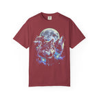 Wolf Pack Classic Tee | Galaxy Full Moon | Wildlife Nature