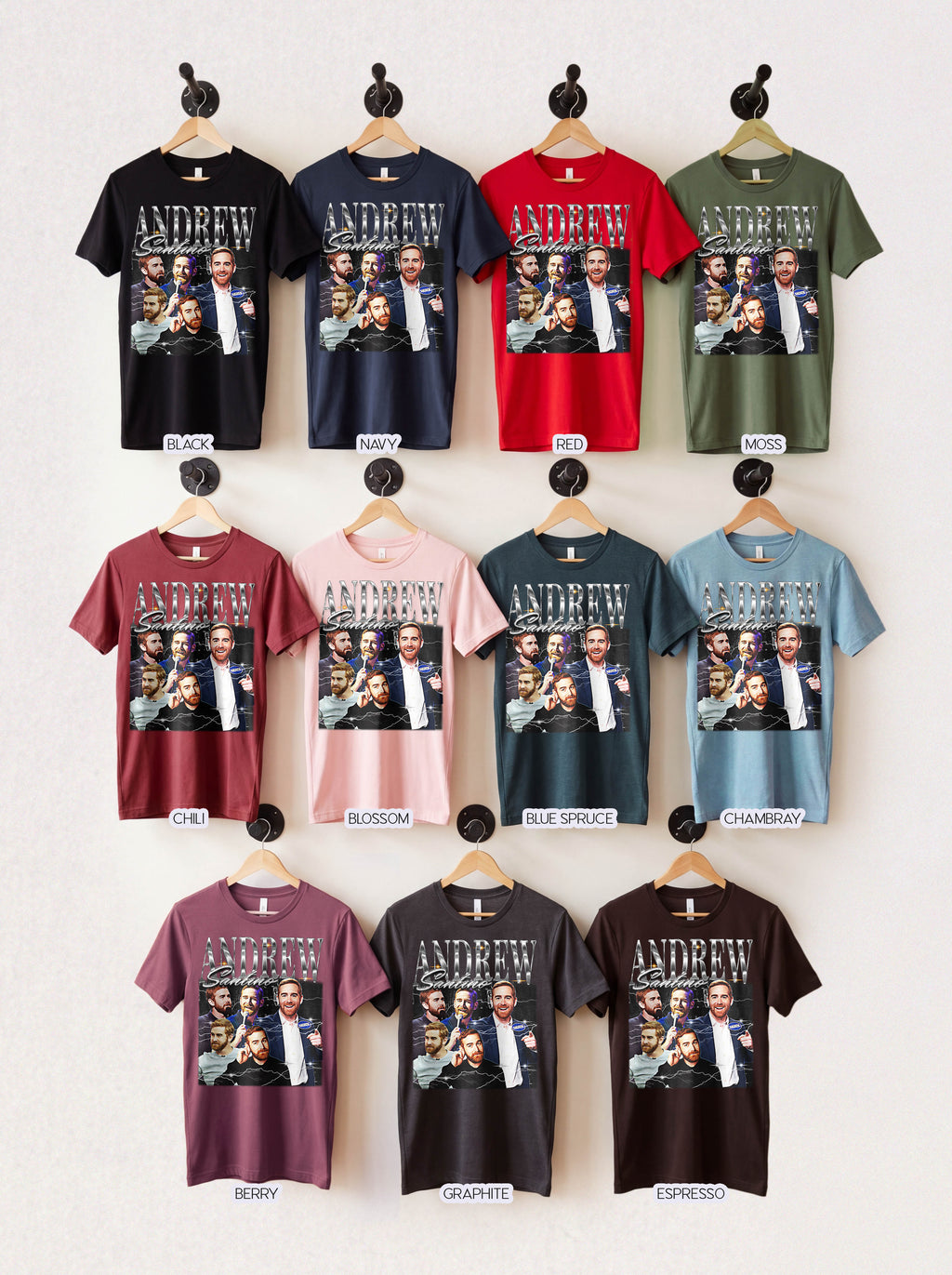 4ndrew 54nt1n0 Classic Tee | Vintage Shirt | Retro Gift