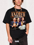 4ndr3w S4nt1n0 Classic Tee | Retro Merch | Vintage Style