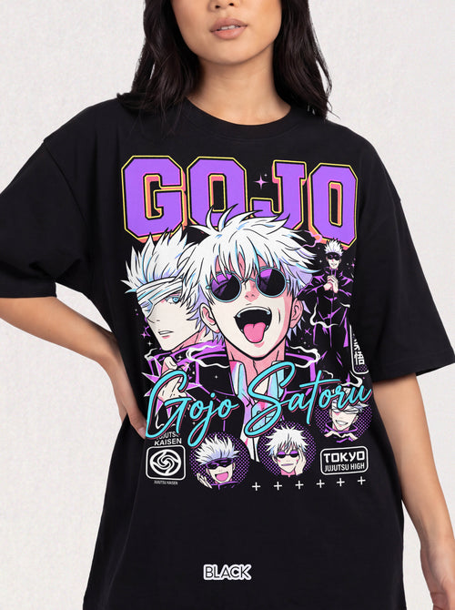 Blindfold Sorcerer Classic Tee | Anime Style | Manga Gift