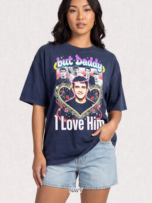 Paul Mescal But Daddy I Love Him T-Shirt - 90s Vintage Graphic Tee