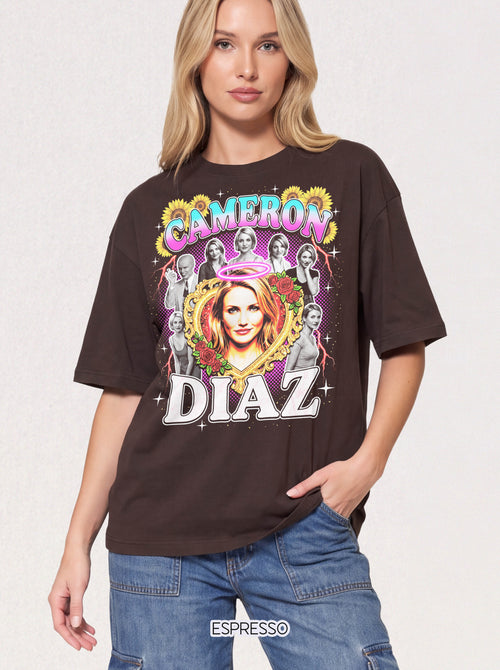 Cameron Diaz Classic Tee | 90s Vintage Bootleg | Actress Gift