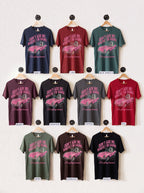 Don't Ask Me Where I'm Going Classic Tee | Pink Convertible | Cat