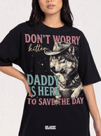Don't Worry Kitten Classic Tee | Wolf Cowboy | Western Sheriff
