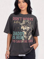 Don't Worry Kitten Classic Tee | Wolf Cowboy | Western Sheriff