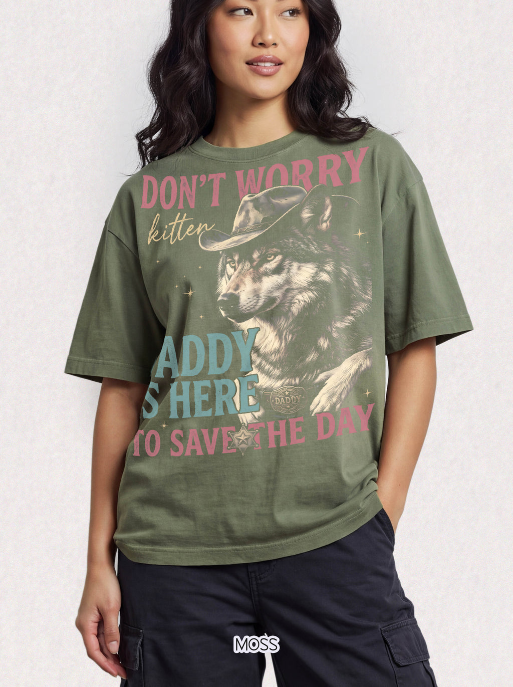 Don't Worry Kitten Classic Tee | Wolf Cowboy | Western Sheriff